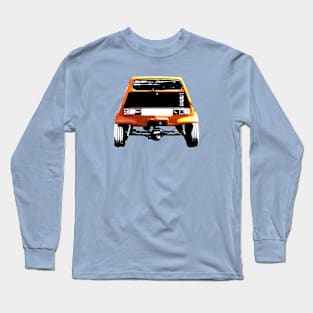 Bond Bug 1970s British classic car rear view Long Sleeve T-Shirt